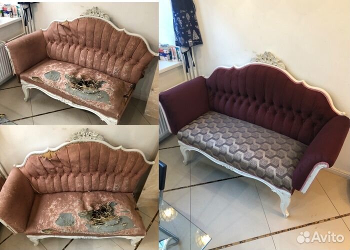 Перетяжка мебели