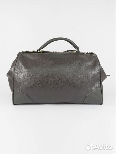 Дорожная сумка саквояж, серая