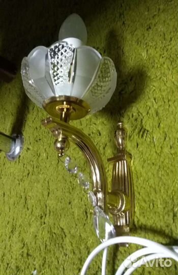 Хруст. бра Б.У