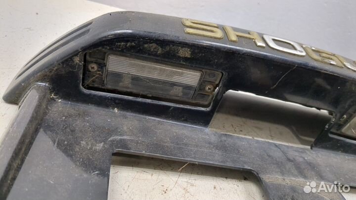 Подсветка номера Mitsubishi Pajero / Montero