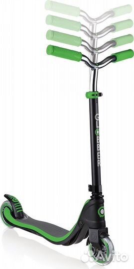 Самокат Globber flow 125 lights зеленый Vol4