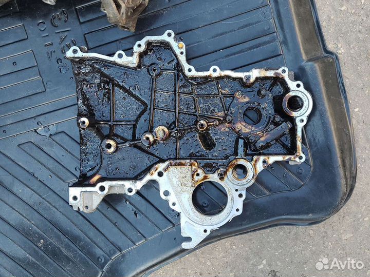 Крышка передняя грм kia rio solaris