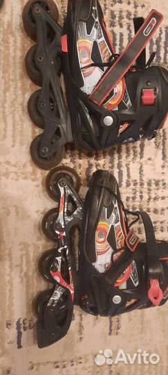 Роликовые коньки REaction детские раздвижные 36-41