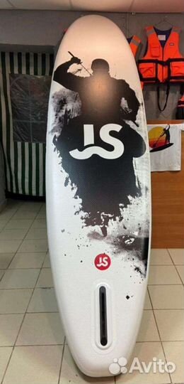 Sup board Black samurai, Сапборд 335 sup доска JS