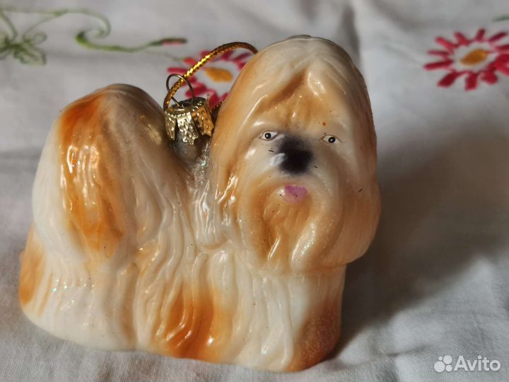 Ёлочные игрушки Стекло дерево