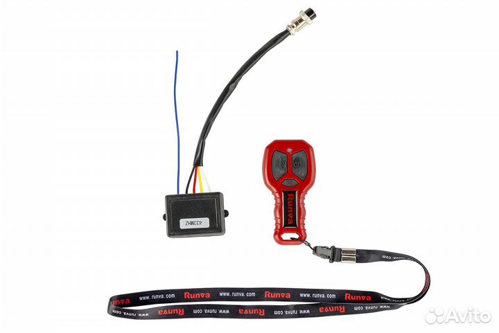 Лебёдка электрическая 12V Runva 2500A lbs 1140 кг