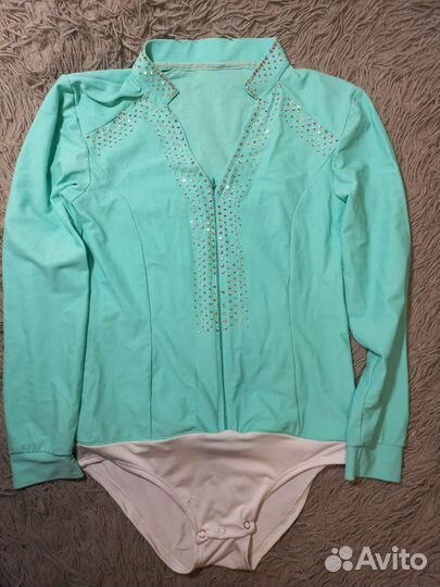 Рубашка-боди для танцев (10-11 лет)