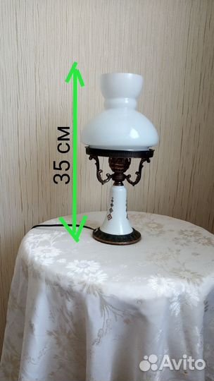 Лампа настольная ретро СССР