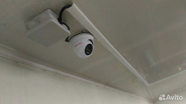 Видеонаблюдение. Комплект 1 купольная QHD камера