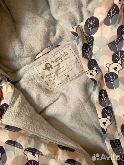 Зимний комбинезон 74