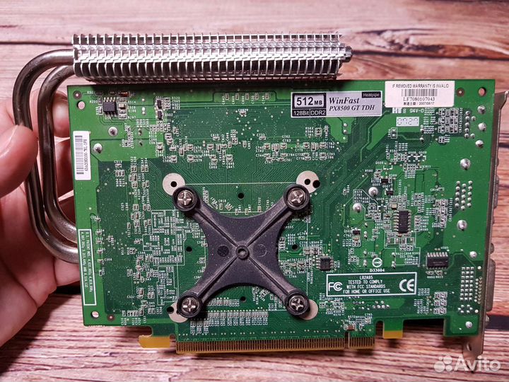 Видеокарта WinFast PX8500 GT TDH 512MB на запчасти