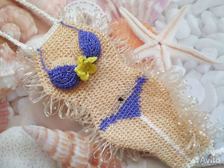 Мочалка женский силуэт