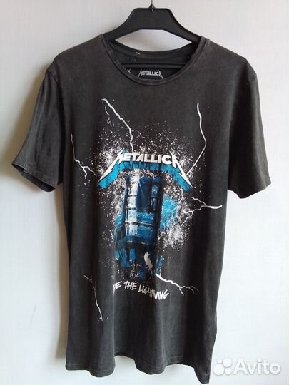 Metallica The Rolling Stones футболка -мерч