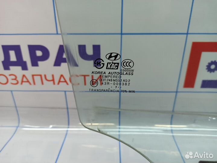 Стекло двери передней правой Hyundai Tucson (JM) 8