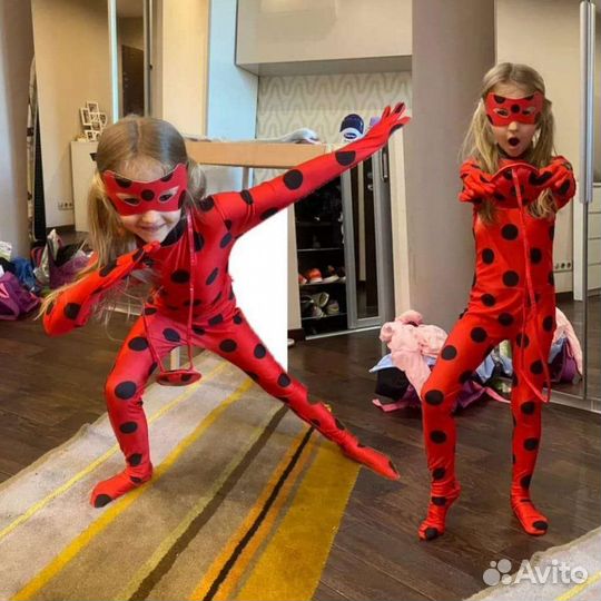 Костюм Леди Баг и аксессуары, новые