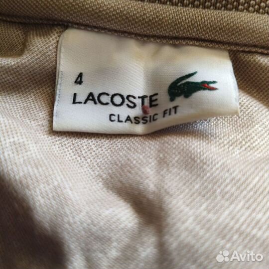 Polo lacoste мужское