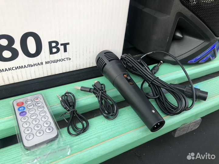 Колонка беспроводная музыкальный центр Hyundai 80в