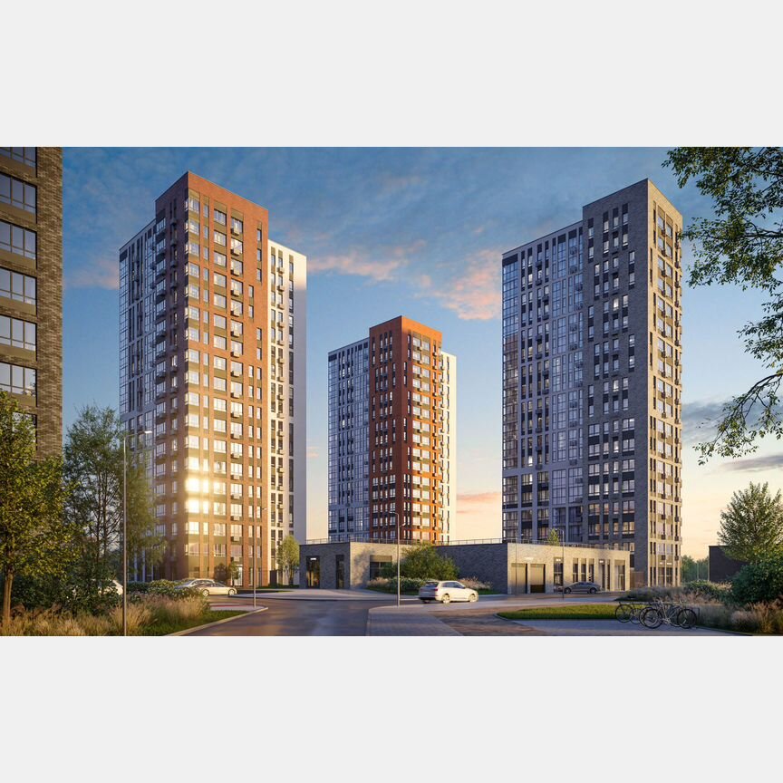 Квартира-студия, 21,7 м², 17/18 эт.