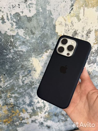 Чехол на iPhone 15 Pro/15 Pro Max Silicone Case