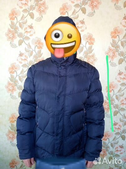 Продаётся мужска зимняя куртка б/у
