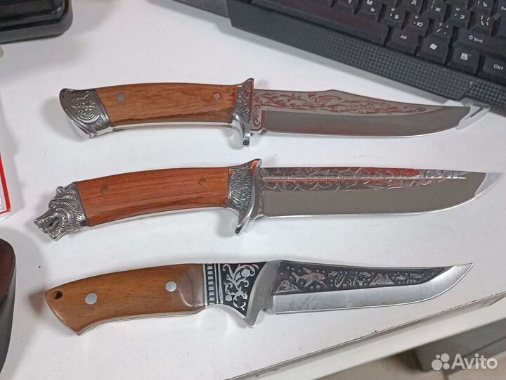 Нож охотничий акула волк охотник