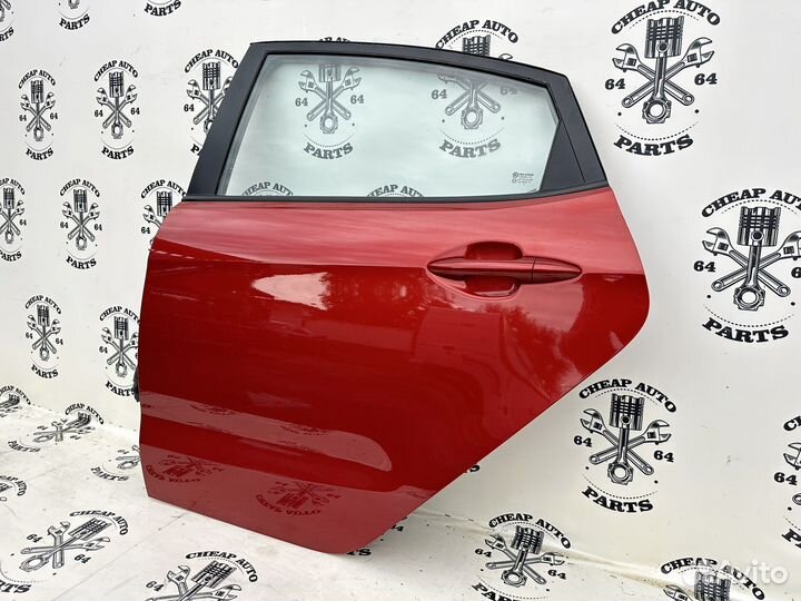 Дверь задняя левая Kia Rio 3 Б/у Оригинал в сборе