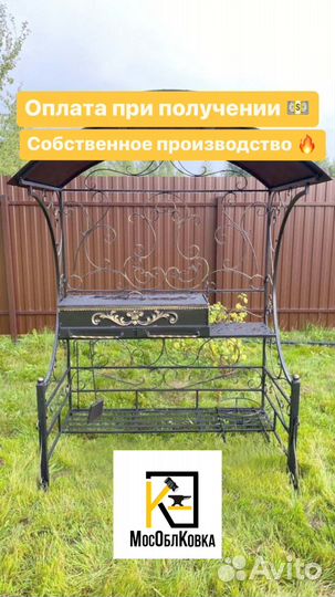 Мангал с печкой для дачи