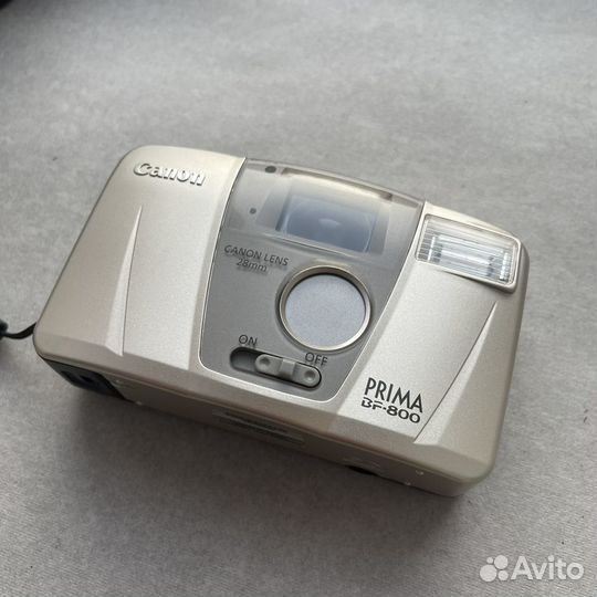 Пленочный фотоаппарат Canon prima bf 800