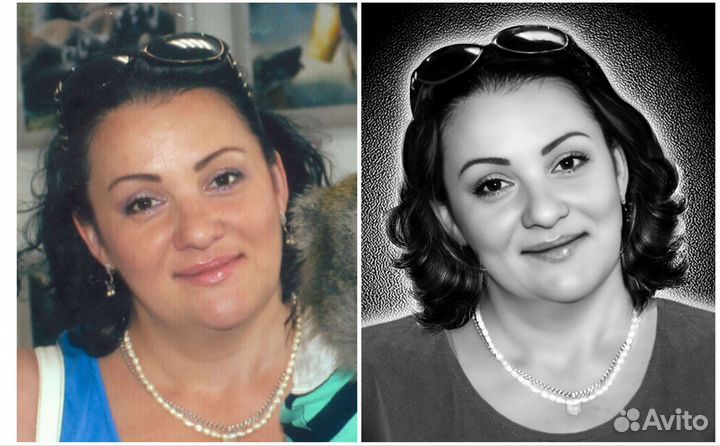 Ретушь фото на памятник