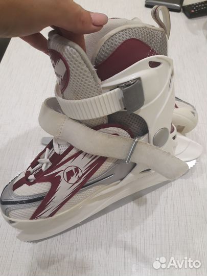 Коньки раздвижные для девочки 29-33