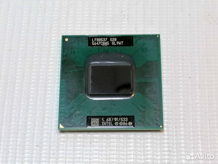Процессор Intel Celeron M 520 sl9wt