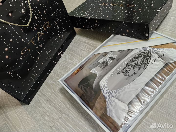 Брендовое постельное белье в подарочной упаковке