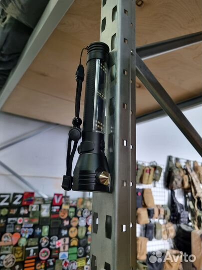 Ручной фонарик T09 Solar Flashlight