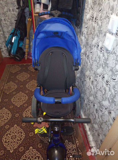 Детский велосипед С родительской ручкой