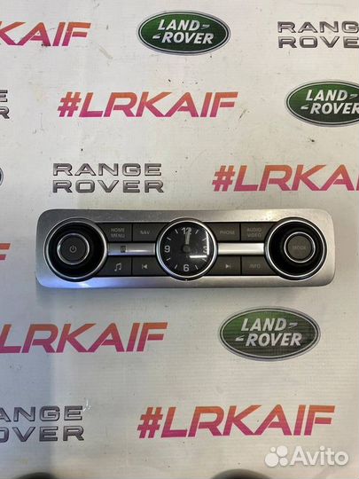 Блок кнопок магнитолы передний Land Rover Range