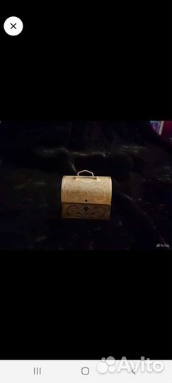 Сувенирный сундучок из СССР