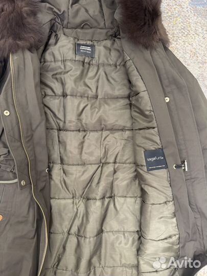 Парка женская снежная королева