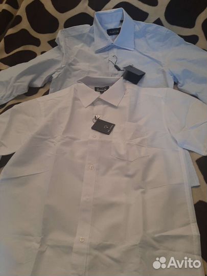 Рубашка белая 2 шт