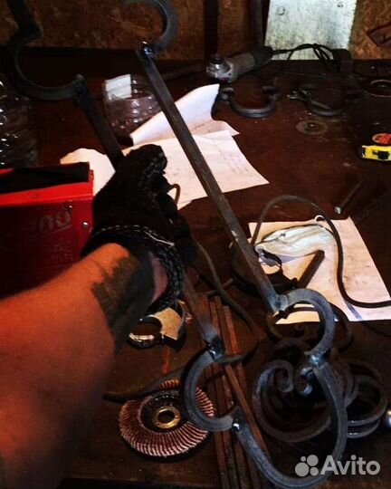 Крест кованый