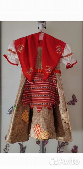 Костюм старухи, бабки, бабушки, Курочки-рябушки