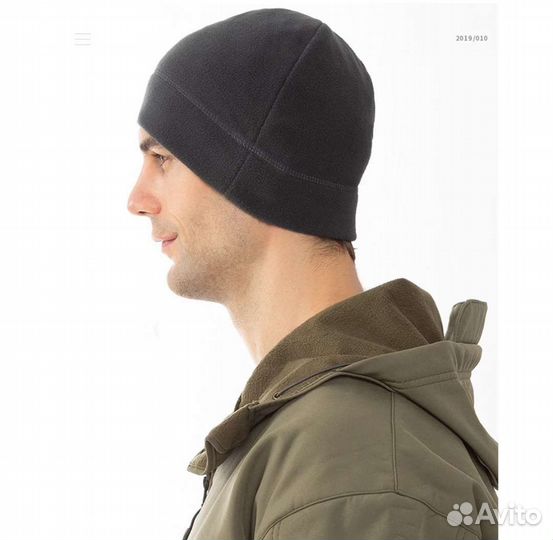 Шапка флисовая тактическая и шарф труба