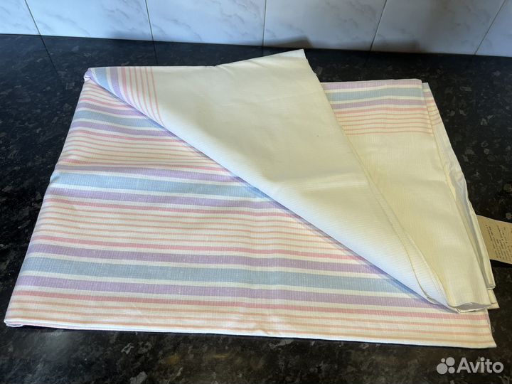 Скатерть лен СССР новая