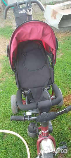 Детский велосипед с ручкой