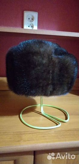 Норковая шапка мужская