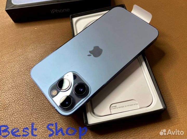 iPhone Xr в корпусе 14 Pro голубой