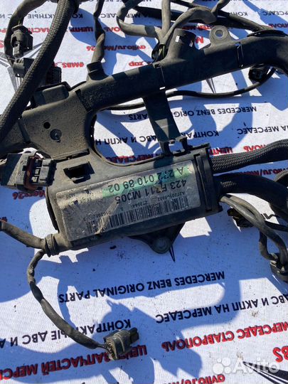 Проводка двигателя W211 M272 Mercedes