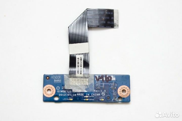 Плата кн. тачпада ноут. Lenovo G580. Отп. в регион