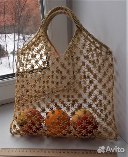 Сетка авоська плетёная СССР