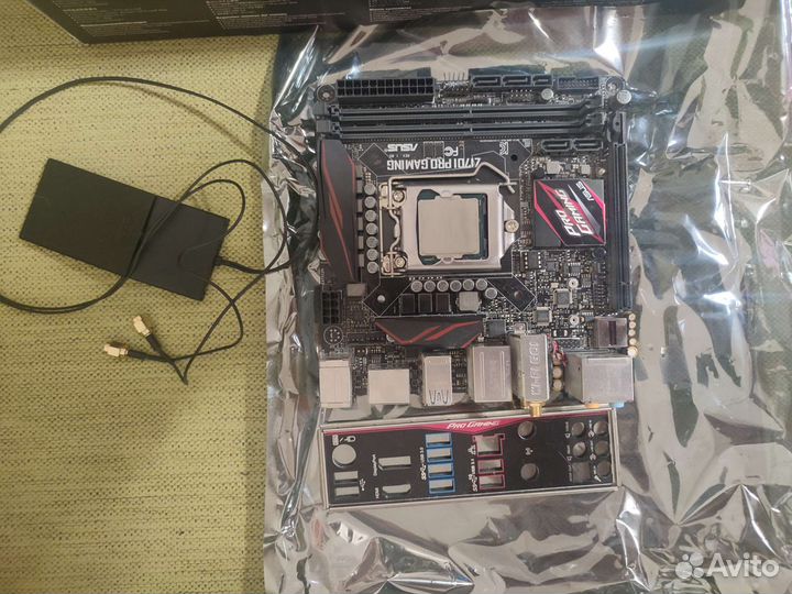 Материнская плата asus z170i pro gaming lga 1151