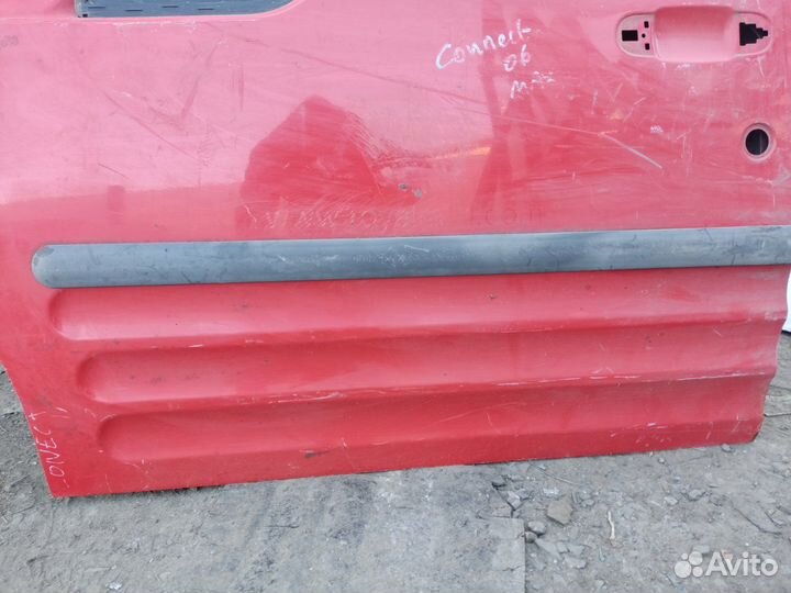 Дверь передняя левая Форд Коннект 1, 02-13г